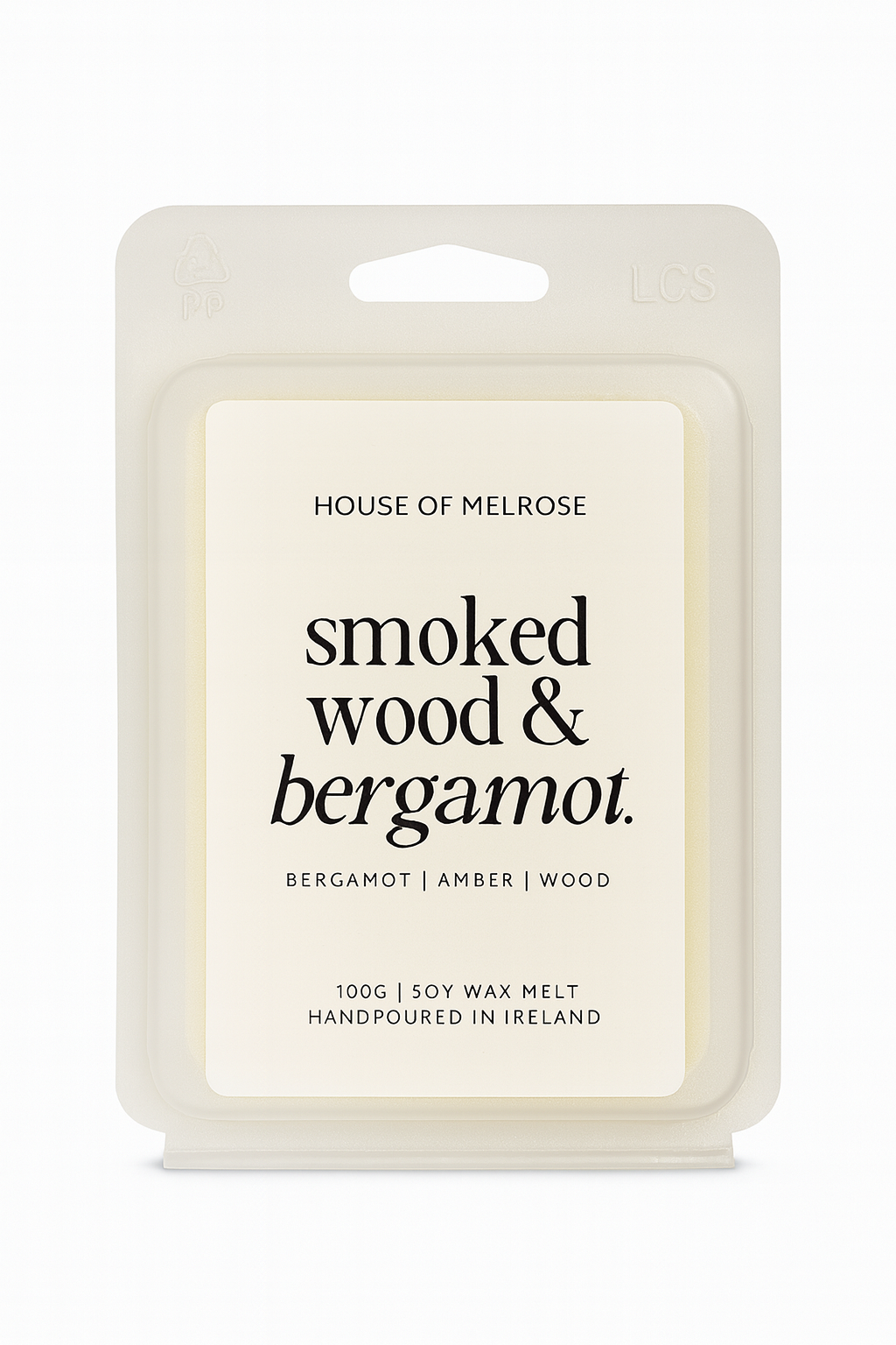 Smoked Wood & Bergamot Wax Melt